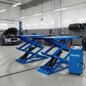 Elevador Tijera Hidráulico Atlantik 3500 Kg Para Vehículos